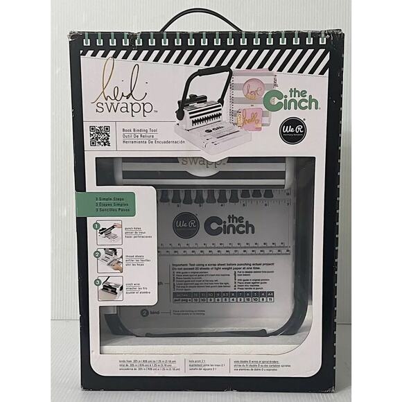 Heidi Swapp Cinch Book Binding Machine - Picture 1 of 13